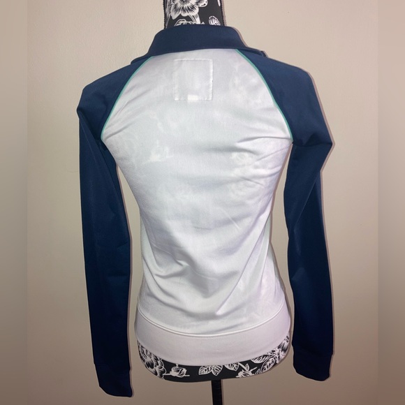 🔆🔆SOLD🔆🔆Abercrombie Track Jacket Zip Up Sports Coat California Coastal Surf - Picture 3 of 5